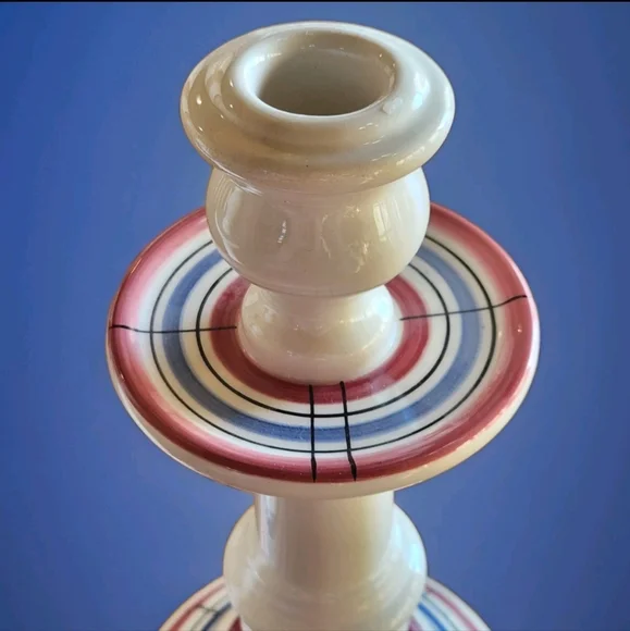 Vintage Savoir Vivre West Germany Candlesticks TA203 Vivien  Mid-Century Modern - Picture 3 of 13